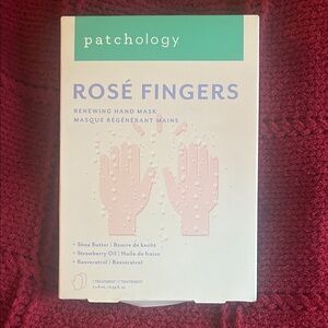 Patchology Rosé Fingers Renewing Hand Mask - Pink NWT